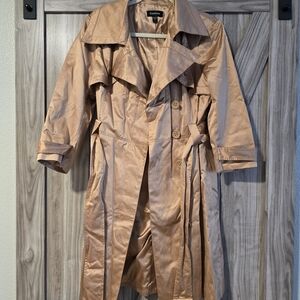 Bebe Metallic Tan Coat